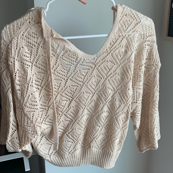 Medium Cute Swimsuit Coverup Light Tan - Picture 2 of 2